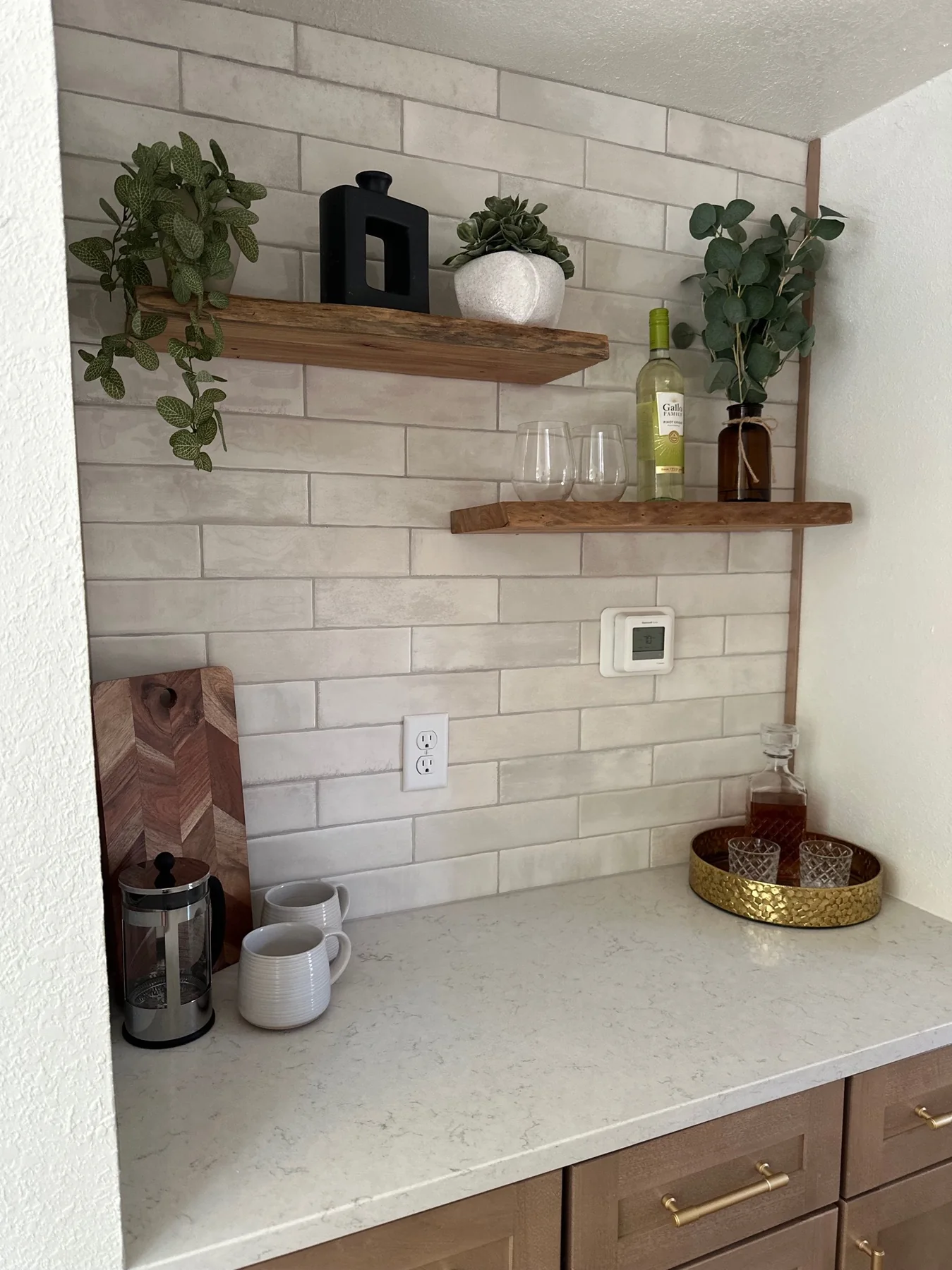 kitchen shelves